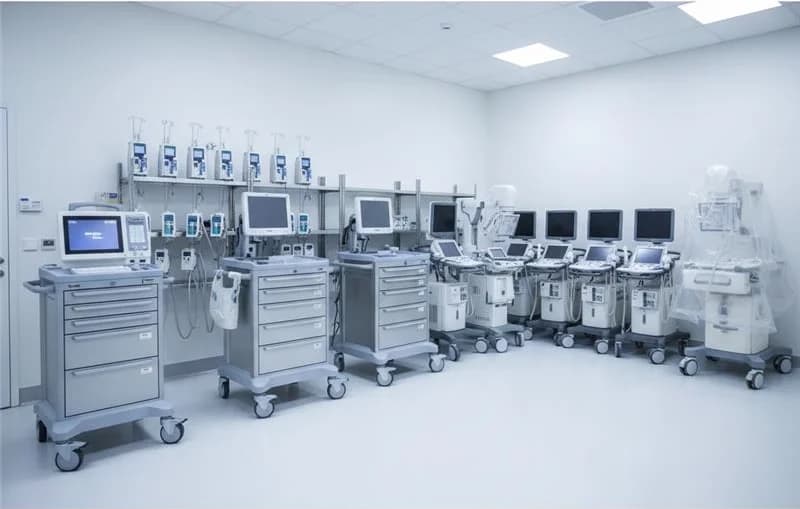 Medical equipment tracking RTLS solution