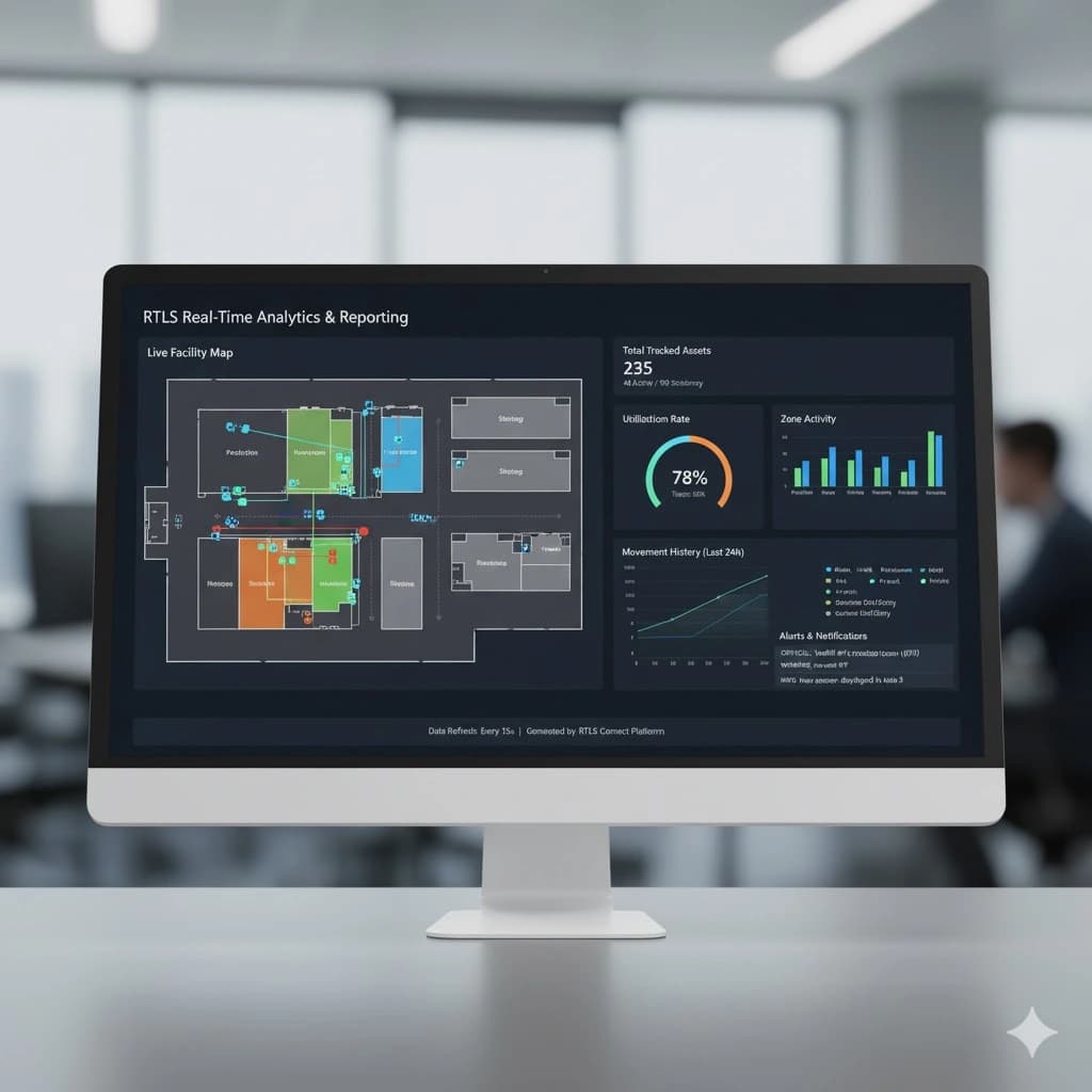 RTLS and digital twin integration services