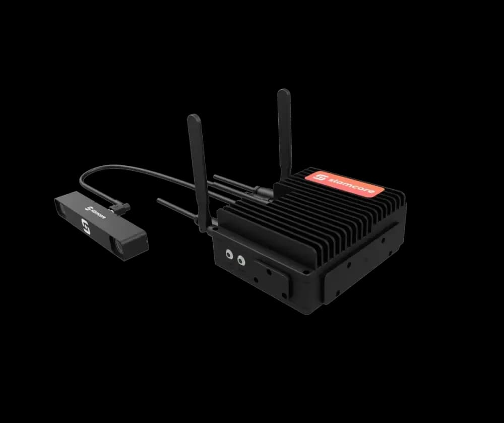 SLAM-based forklift tracking RTLS device
