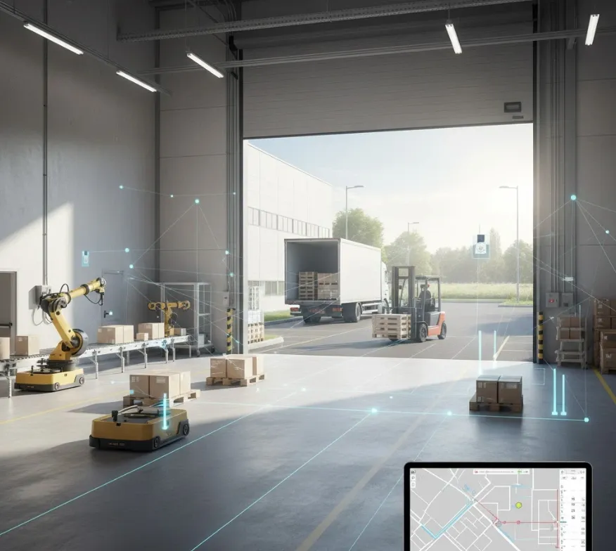 Indoor and outdoor RTLS tracking by LocaXion