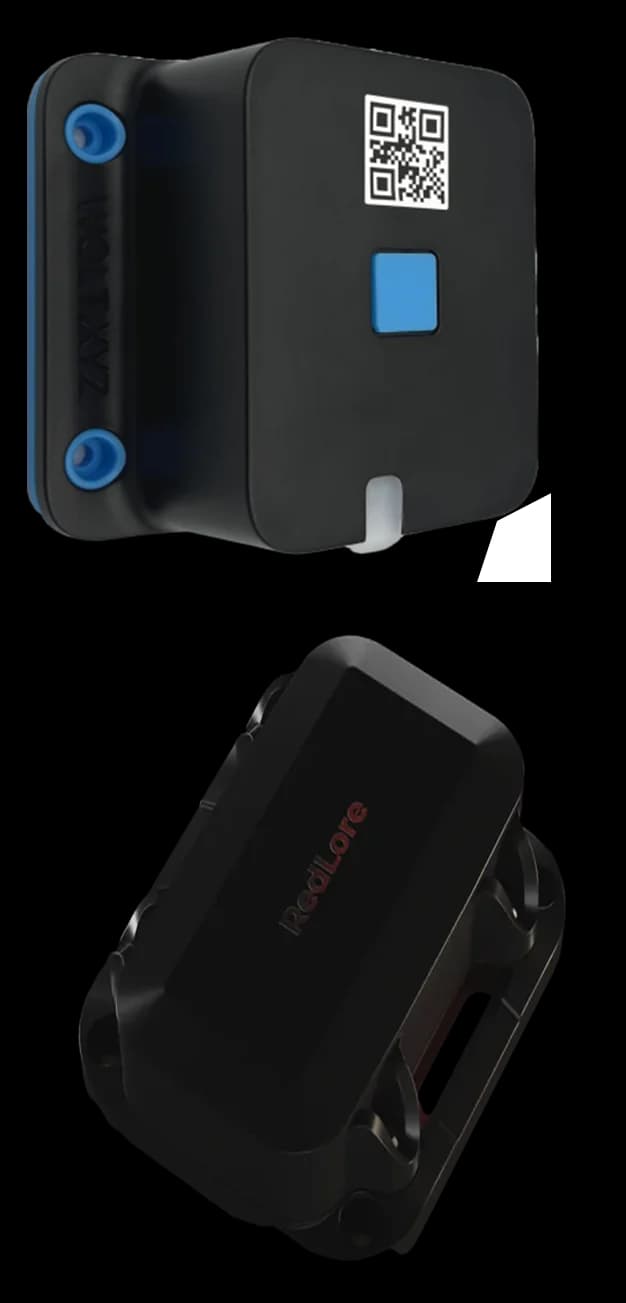 Cable-free wireless RTLS battery-powered anchor devices