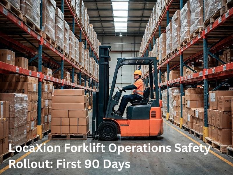 What to Expect During a Forklift Operation Safety Rollout: LocaXion’s First 90 Days